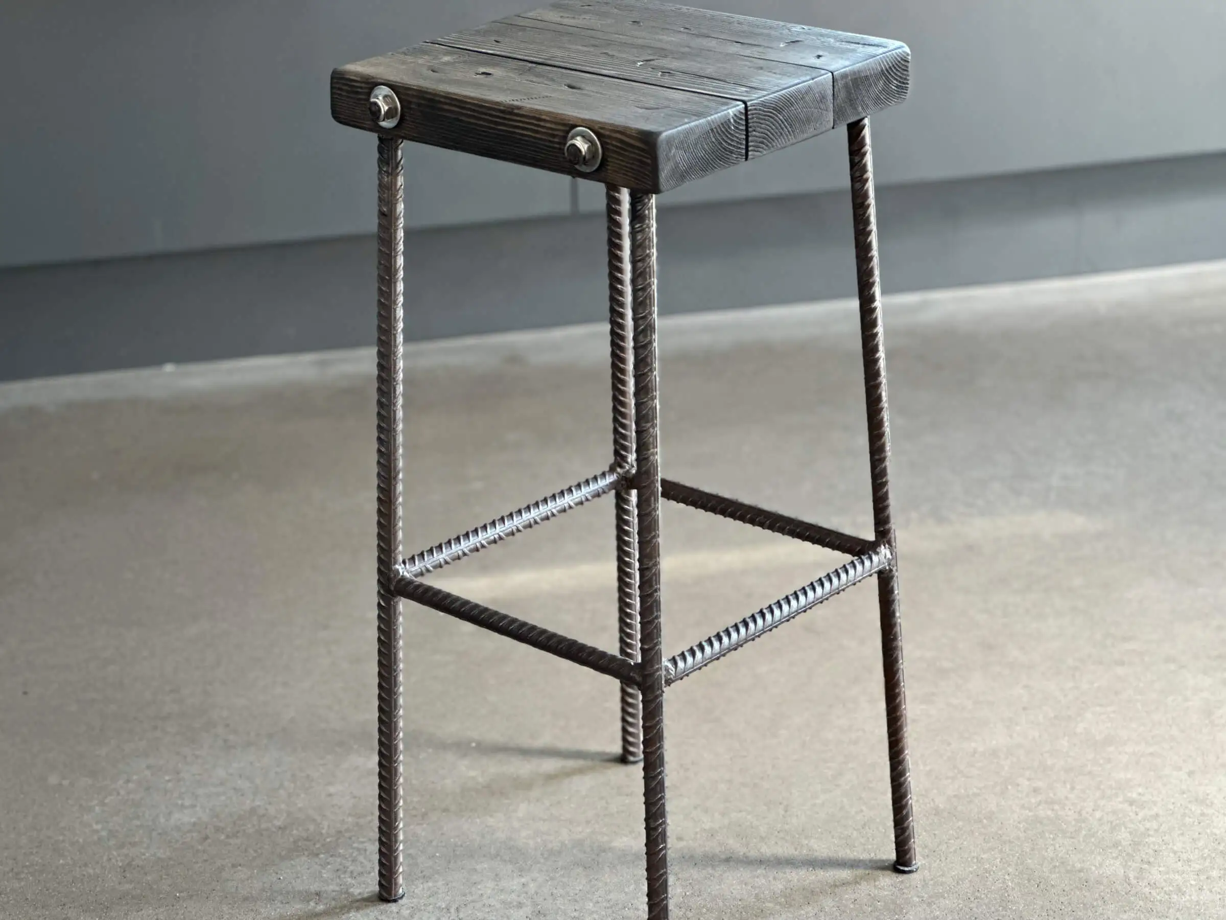 DIY welded bar stool